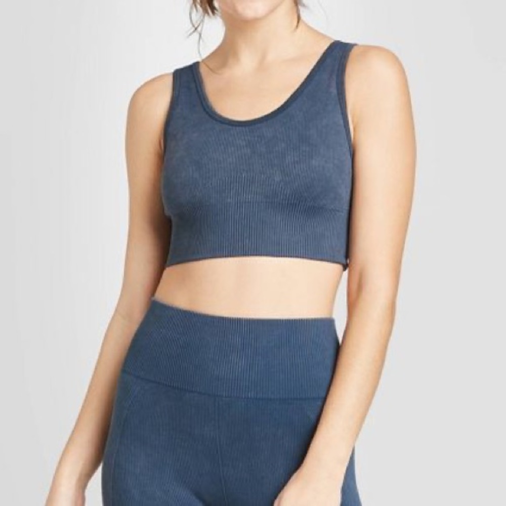 JoyLab Dark Blue Seamless Workout Set